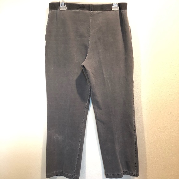 🌻 CAFE AU LAIT casual embellished pants MED - Picture 7 of 7